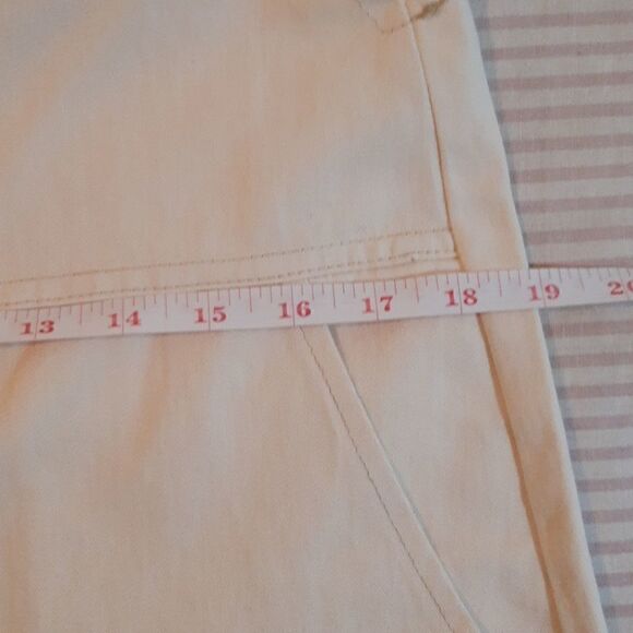 Tiësto Cream Denim Dungaree Romper - Picture 7 of 10